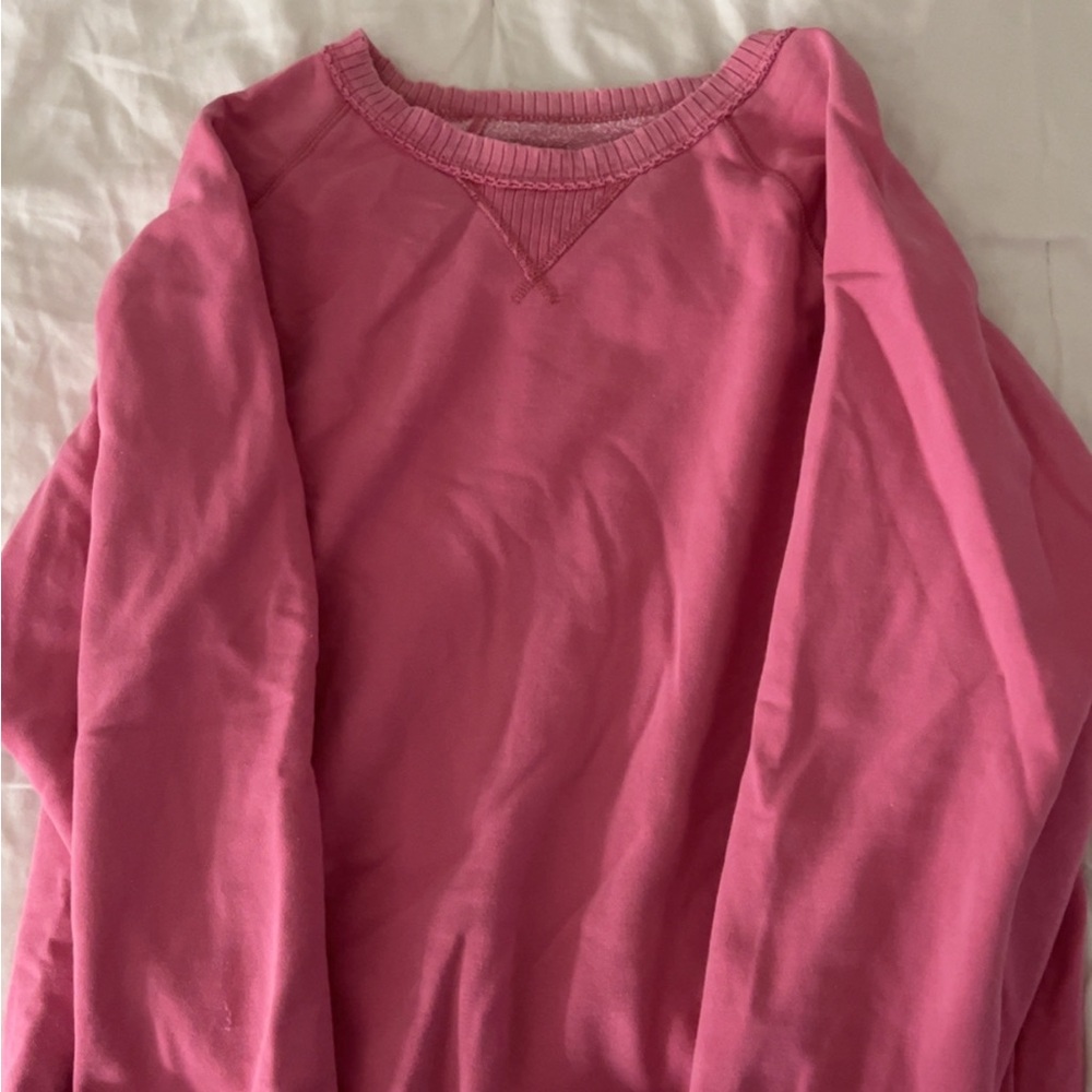 American Eagle Pink Crew Neck Sweater
